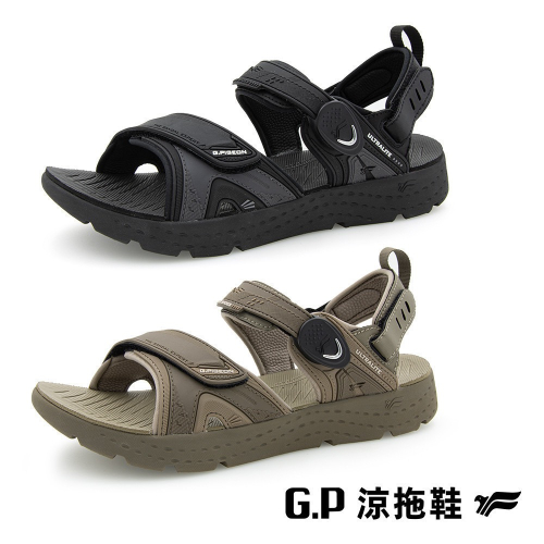 GP 男 女 磁扣 涼鞋 3.5cm 超緩震 防滑 耐磨 舒適 透氣 運動涼鞋 拖鞋 戶外涉水 戶外休閒