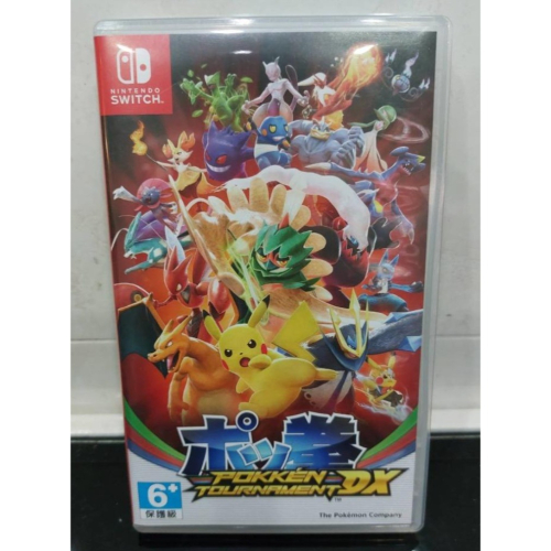 【Nintendo 任天堂】NS Switch 《寶可拳 DX Pokken Tournament DX》英日文歐版 神