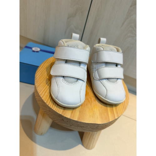 Asics 幼童鞋 Amulefirst SL 全白 白 魔鬼氈 學步鞋 亞瑟士 嬰兒鞋 ACS 1144A223100