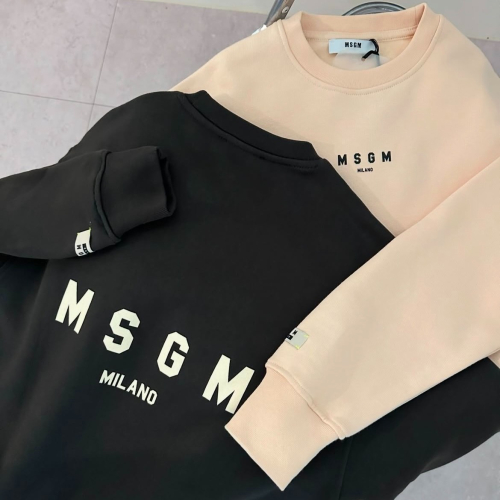✴Sparkle歐美精品✴ MSGM 前後Logo刷毛大學T/衛衣 青年版 現貨真品
