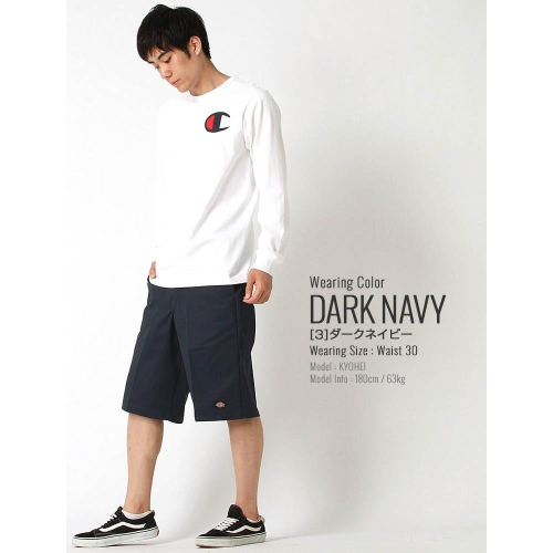 賠售30腰現貨【美國帶回】Dickies Multi-Pocket Work Short 深藍工作短褲硬挺百搭