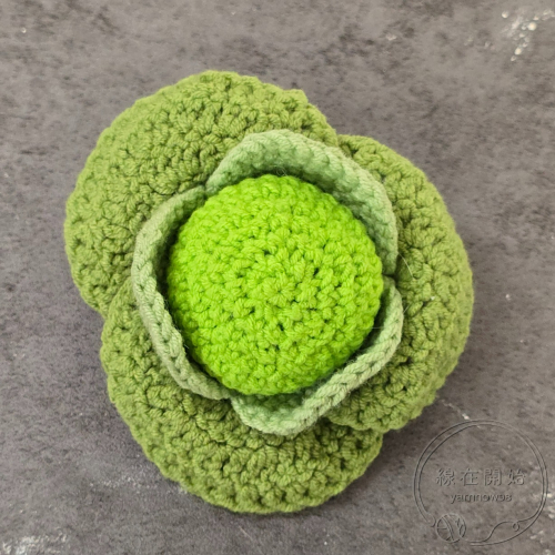 「現貨」鉤織高麗菜玩偶 6cm 針織 手作 吊飾 送禮