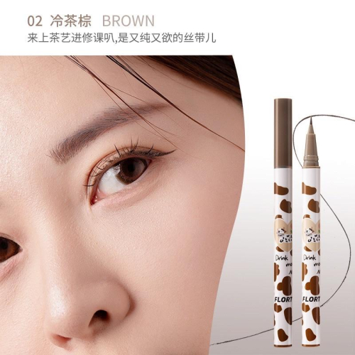 台灣現貨?仿偽標籤✅ 花洛莉亞 flortte 眼線液筆 正品保證✅ 小紅書爆款 超細眼線筆 防水眼線筆 臥蟬筆