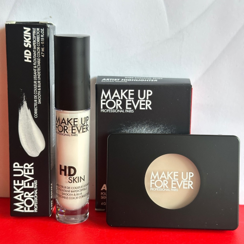 MAKE UP FOR EVER 藝術大師放膽玩色頰彩 象牙白 淚溝神器 液態H100 粉無痕美肌修修筆 遮瑕 #0.5