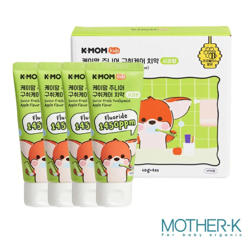 韓國MOTHER-K K-MOM 植萃兒童蜂膠含氟牙膏60g