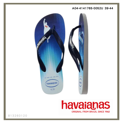 havaianas哈瓦仕夾腳拖 男拖鞋 海灘拖鞋 人字拖 防滑拖鞋 巴西拖鞋 超級英雄 4141765-0052U