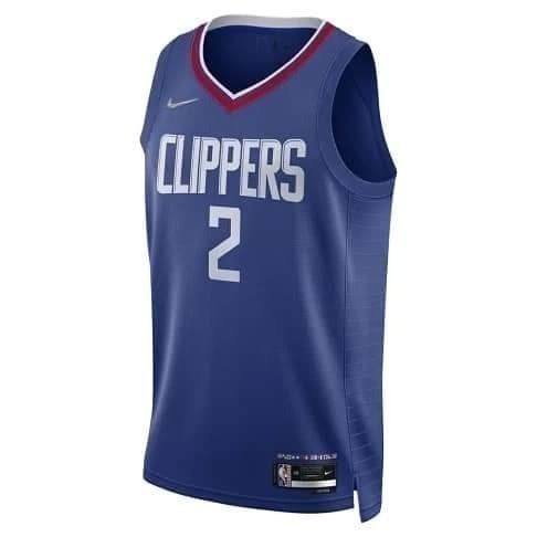 NBA Swingman LA Clippers #2 75週年 鑽石標 無贊助標 快艇隊 球迷版球衣