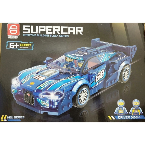積木賽車 / 益智拼裝跑車 / 積木玩具