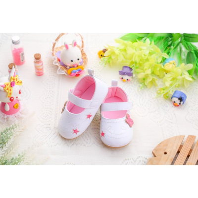 【anne＇s baby house】【NikoKids】軟Q底學步鞋(SG553)粉蝴蝶【柔軟舒適室內室外皆宜】免運中