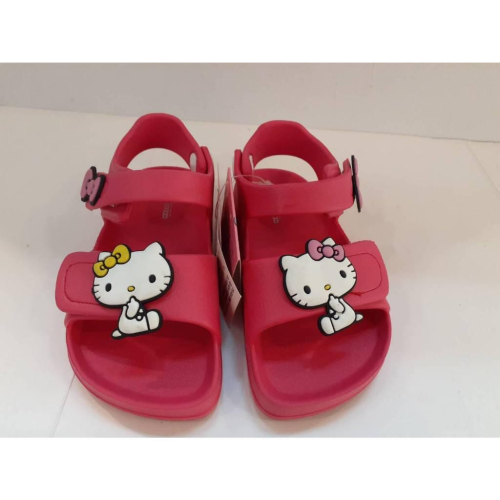 [kikishoes] 防水涼鞋桃色立體kitty防水免運活動15.16.17現貨