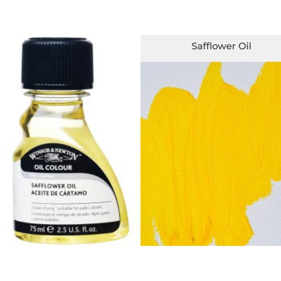 winsor&newton SAFFLOWER OIL 75ml 3021756 英國 溫莎牛頓 蕃紅花油 紅花油
