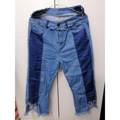 DEBRAND 拼接牛仔褲 M