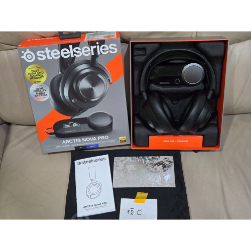 賽睿 SteelSeries Arctis Nova Pro 有線電競耳機麥克風
