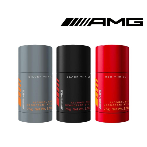 ☆MOMO小屋☆ MERCEDES-BENZ 賓士 AMG 體香膏 75g (極速黑/極速紅/極速銀)