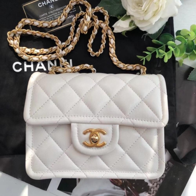 【二手98新】CHANEL香奈兒新款豆腐包