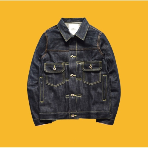 RT 復刻 VISVIM 101 TYPE 2 16oz 桃太郎面料 藍赤耳布邊