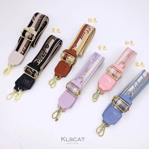 MIZZUE品牌 LOGO印花厚磅 背帶-最新款 小鳥牌寬背帶 3.8CM 背帶 HB009