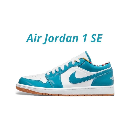 ?Air Jordan 1 Low SE 白/青色/軍械庫海軍藍/青白色 DC6991-400 男款鞋