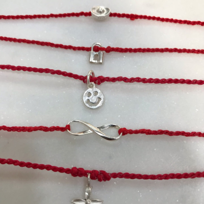招財手鍊幸運手工編織臘線棉線手鍊-chic5Jewelry新款上架