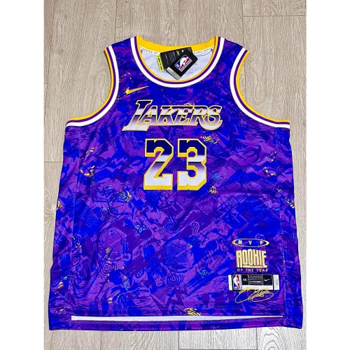 全新 NIKE LA Lakers 湖人 Lebron James 湖人 MVP Select 球衣 2XL