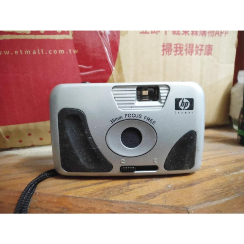 二手 古董 HP 底片相機 膠捲底片 傻瓜相機 相機 攝影 年代物 絕版 收藏 稀有 惠普 35mm