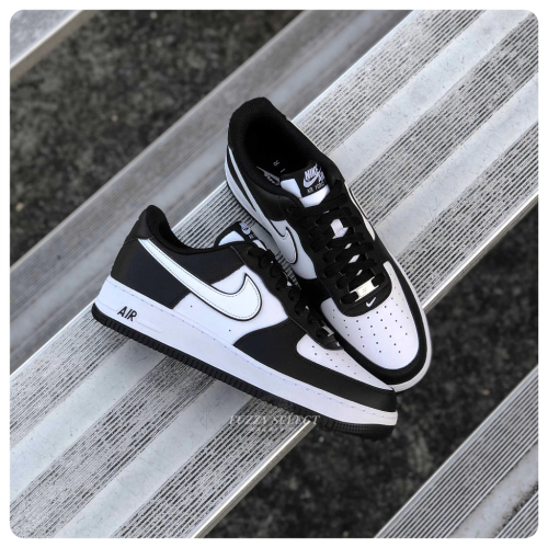 Nike Air Force 1 Low 休閒 白黑 熊貓 DV0788-001 DV1621-001