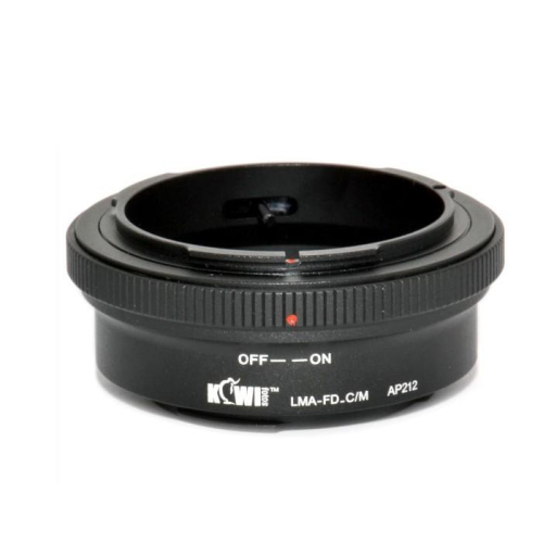 可超取 現貨 Canon FD 老鏡頭轉 EOS M6 M10 M100 機身 可調光圈 機身鏡頭 轉接環 KW84