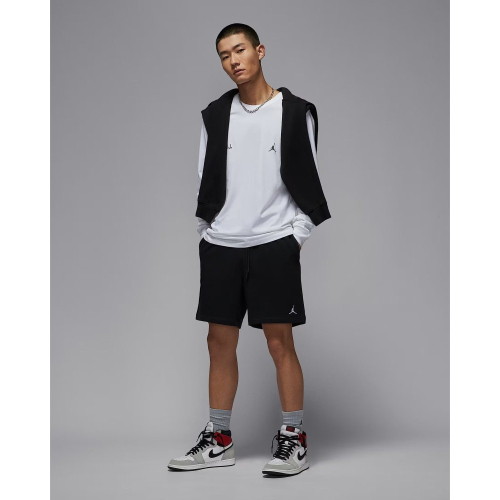 【WS】NIKE JORDAN BROOKLYN FLC 男款 抽繩 運動 刺繡LOGO 棉短褲 FV7288-010