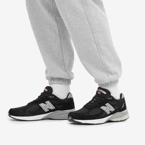 《Value》New Balance 990 黑色 黑色 黑白 黑灰 日系 復古 休閒鞋 百搭 慢跑鞋 M990BS3