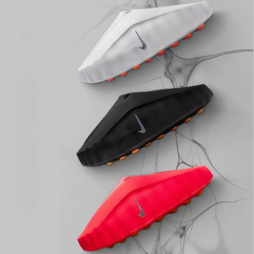 Nike Mind 001穆勒鞋 包頭 拖鞋 黑色 灰色 紅色 賽前 穆勒鞋HQ4307-001 HQ4307-003
