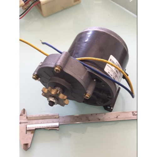 12v250W300轉 九齒428 鏈輪 播種施肥 農用 直流電機 雞公車馬達