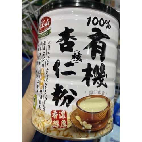 ￼好市多很好喝馬玉山 有機純杏核仁粉 600公克（無糖）
