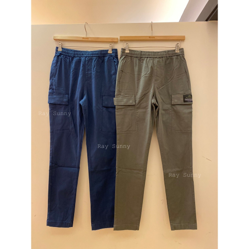 RS代購 Roots全新正品優惠 Roots男裝-城市旅者系列 文字LOGO口袋設計休閒工作褲 滿額贈購物袋