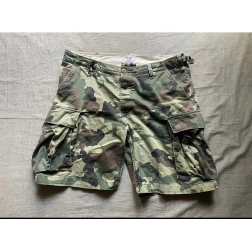 美國帶回二手古著Vintage Obey 迷彩短褲 SZ 32