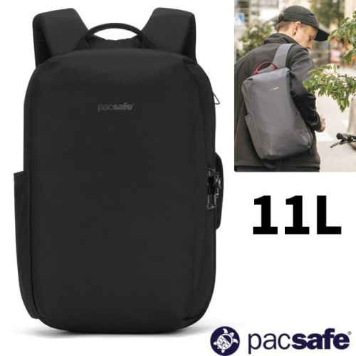 【Pacsafe】送》防盜電腦背包 11L 13吋筆電 Metrosafe X 防偷防搶 書包 公事包 30665100