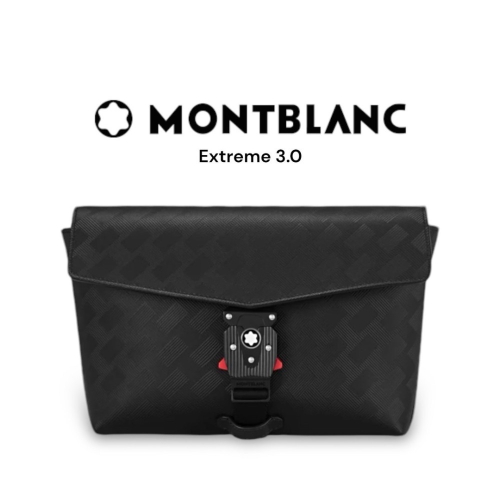 ?MONTBLANC 萬寶龍 EXTREME 風尚系列 3.0 信封包，飾有 M LOCK 4810 鎖扣Black