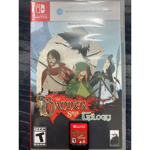 《二手現貨》NS SWITCH 旗幟的傳說 三部曲（英日文美版 ）The Banner Saga Trilogy