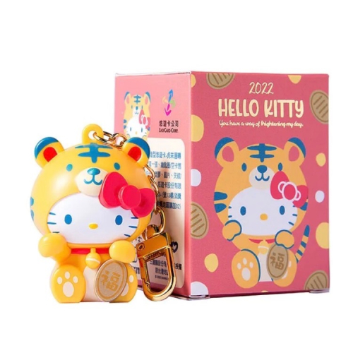 HELLO KITTY 搖搖籤筒造型 悠遊卡 虎來運轉 現貨 全新