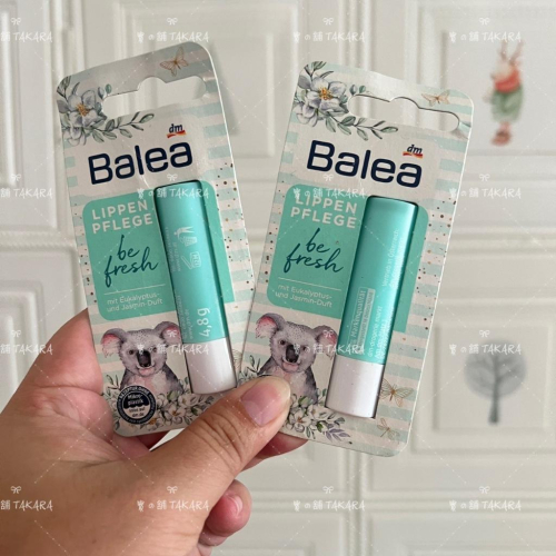 德國 Balea 冬季限定 無尾熊護唇膏｜茉莉花香 潤唇膏 4.8g 現貨