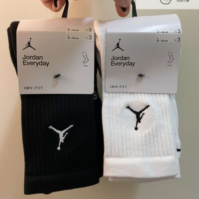 【AND.】現貨NIKE JORDAN JUMPMAN CREW 襪子 籃球襪 長襪 3雙入 SX5545/DX9632
