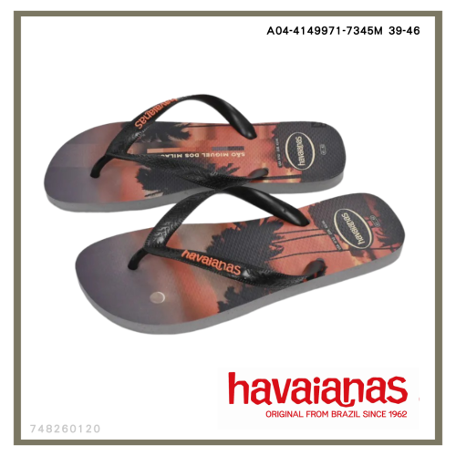 havaianas夾腳拖 havaianas拖鞋 havaianas男拖鞋 男拖鞋 海灘拖鞋 4149971-7345M