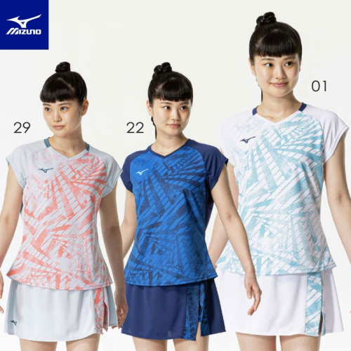 (預購)日本代購 MIZUNO 2024 62JAB701 美津濃 羽球服 比賽服 選手服 網球服 JP 日本境內版