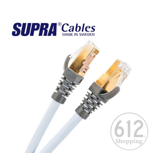 【現貨】SUPRA Cat8 Cat 8 網路線 Ethernet Cable 乙太網路線 5N無氧銅 瑞典原裝 公司貨
