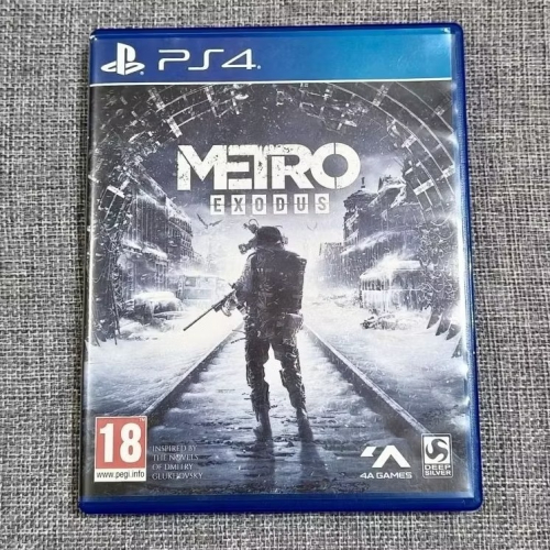 【小確幸】PS4 戰慄深隧 流亡 Metro Exodus 中英文版 二手 遊戲片