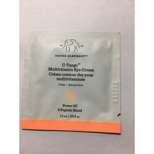 DRUNK ELEPHANT 醉象 綜合維他命眼霜 1ml 製造日期2022.08.12 保存期限3年