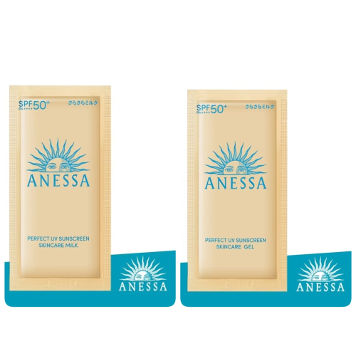 （全新體驗包4入）ANESSA 安耐曬 金鑽高效水感防曬凝膠NA 金鑽高效防曬露NA 5X版 4ml