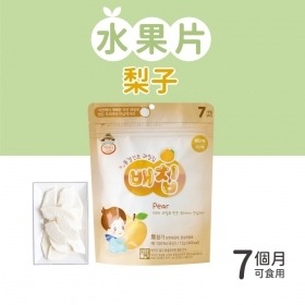 韓爸田園日記 寶寶乾水果片系列(12g/包)-水梨 (7個月以上可食用) 24034