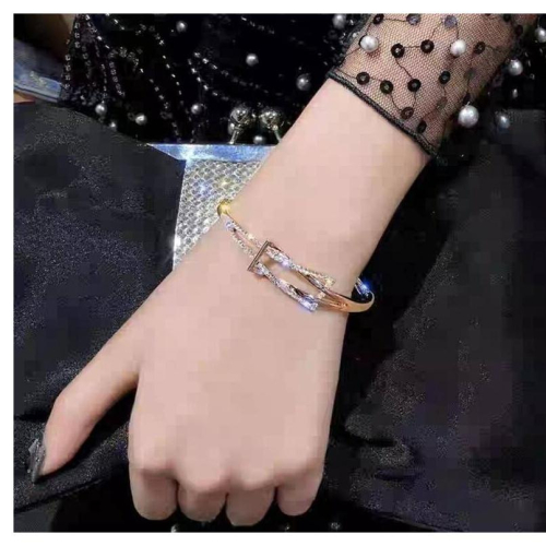 古巴卡穆尼愛情異性緣K金美鑽時尚佛牌手鐲，魅力萬千、招財、挽回感情、異性緣、愛情和合、正姻緣、鎖心、 防第三者H15