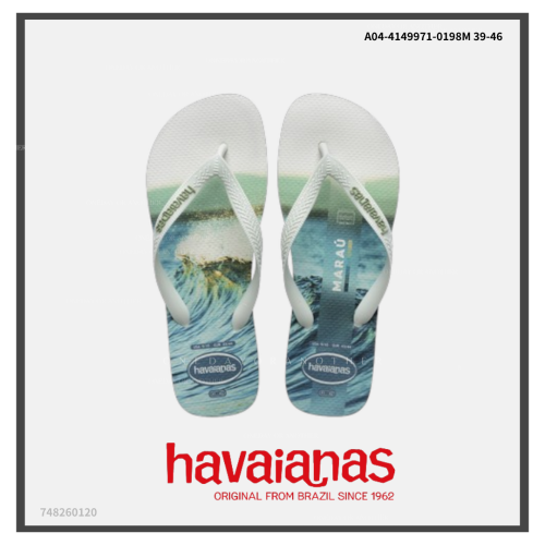 havaianas 哈瓦仕 拖鞋 男鞋 夾腳拖 風景 衝浪 沙灘 Top Surfer 4149971-0198M