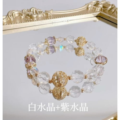 ?白水晶+紫水晶?媽祖加持保佑?